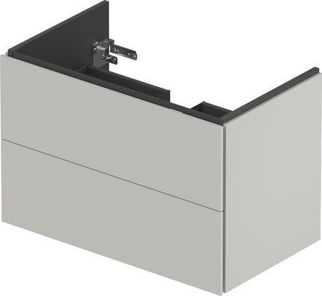 Vanity unit wall-mounted, LC624100707 Concrete grey Matt, Decor