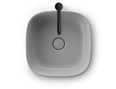 Miscelatore monocomando per lavabo XL, C11040001046 Nero opaco, Portata (3 bar): 5 l/min, con salterello, Classe UWL: 1