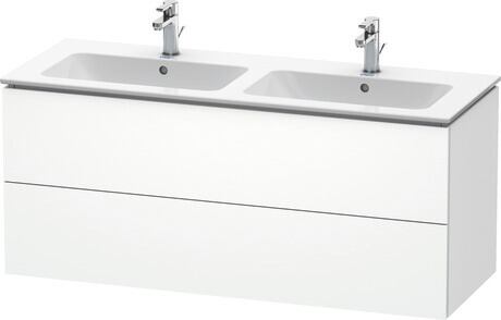 Vægmonteret vaskeskab, LC625801818 Hvid Mat, Dekor