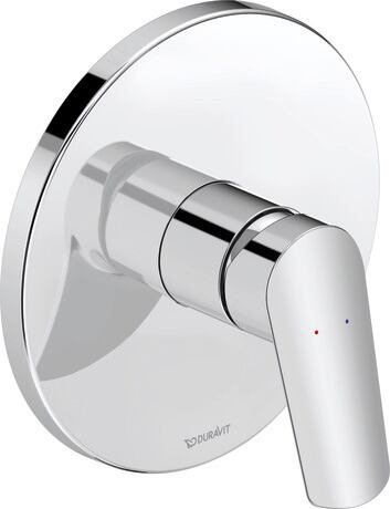 Single lever shower mixer for concealed installation, N14210010010 Flow rate (3 bar): 24,5 l/min