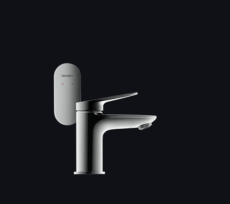 Mezclador monomando para lavabo S, WA1010002010 Cromado, Altura: 137 mm, Profundidad: 95 mm, Dimensiones de la conexión flexo: 3/8 pulgadas, Caudal (3 bar): 5 l/min