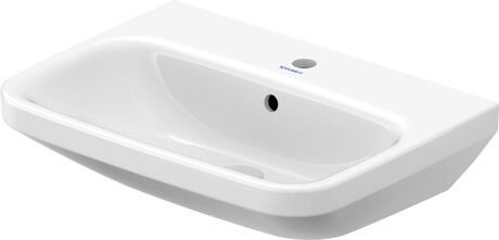 Washbasin, 2319600000 White High Gloss, Rectangular, Number of washing areas: 1 Middle, Number of faucet holes per wash area: 1 Middle