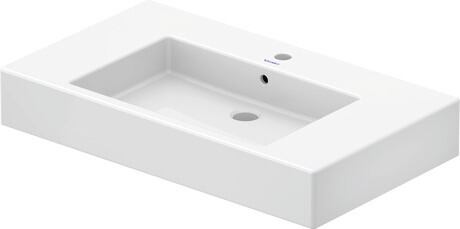 Washbasin, 0329850000 White High Gloss, Number of washing areas: 1 Middle, Number of faucet holes per wash area: 1 Middle, Overflow: Yes