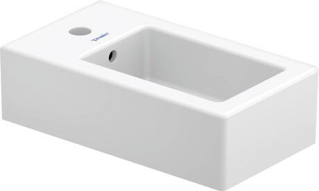 Hand basin, 0702250000 White High Gloss, Number of washing areas: 1 Middle, Number of faucet holes per wash area: 1 Middle