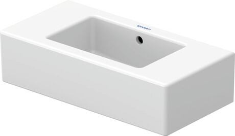 Vessel Sink, 0703500000 White High Gloss, Number of basins: 1 Middle, Number of pre-marked faucet holes: 2, ADA: No