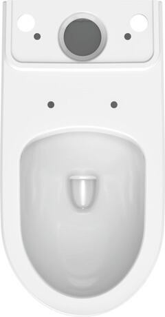 Two-piece toilet, 2188010085 White High Gloss, Flush water quantity: 4,8 l