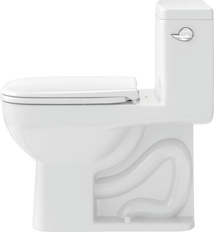 Inodoro de una pieza, 0113010082 Blanco Brillante, Single Flush, Posición del accionamiento de la cisterna: derecha