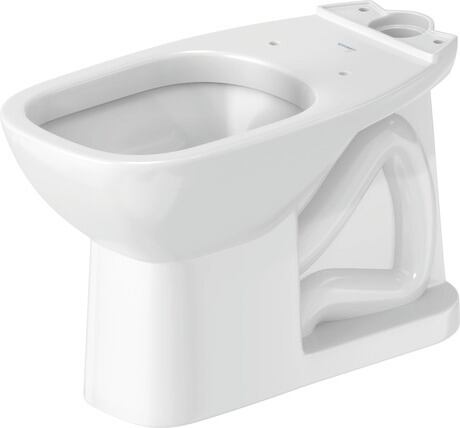 Two-piece toilet, 0117010062 White High Gloss, Flush water quantity: 4,8 l