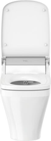 Two piece toilet for shower toilet seat, 2160510000 White High Gloss, Flush water quantity: 5/3,5 l