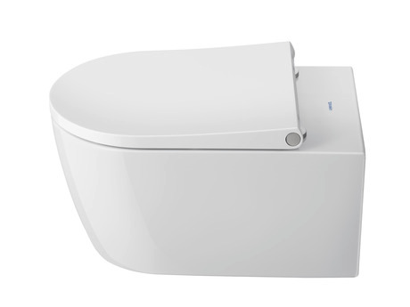 Toilet seat, 0022490000 Shape: D-shaped, White High Gloss, Automatic close: Yes, Removable Seat, Hinge material: Stainless steel, Hinge colour: Stainless steel, Wrap over