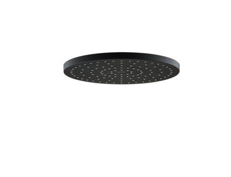 Showerhead, UV0662018046 Round, Diameter of showerhead: 250 mm, Black Matt
