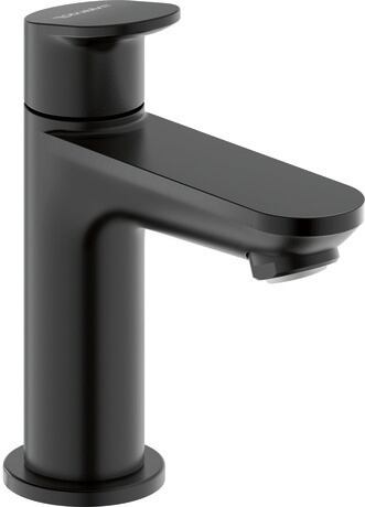 Single handle faucet, WA1080002046 Black Matt, Height: 134 mm, Spout reach: 90 mm, Flow rate (3 bar): 4,5 l/min