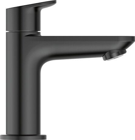 Single handle faucet, WA1080002046 Black Matt, Height: 134 mm, Spout reach: 90 mm, Flow rate (3 bar): 4,5 l/min