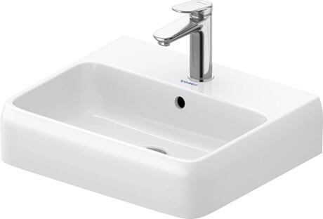 Washbasin, 2382500000 White High Gloss, Number of faucet holes per wash area: 1 Middle