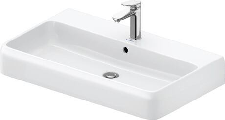 Washbasin, 2382800000 White High Gloss, Number of faucet holes per wash area: 1 Middle