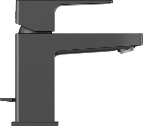 Einhebel-Waschtischmischer S, MH1010001046 Schwarz Matt, Höhe: 138 mm, Ausladung: 95 mm, Anschlussmaß Schlauchanschluss: 3/8