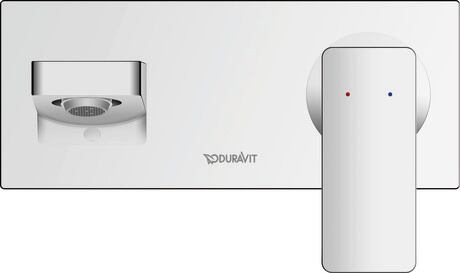 Miscelatore monocomando per lavabo, MH1070004010 Cromo, Altezza: 100 mm, Lungh. bocca di erogazione: 189 mm, Portata (3 bar): 5,5 l/min