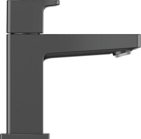 Single handle faucet, MH1080002046 Black Matt, Height: 127 mm, Spout reach: 90 mm, Flow rate (3 bar): 5,5 l/min