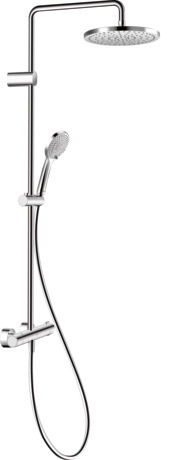 Shower system 1000 MinusFlow, TH4282008010 Chrome High Gloss, Centre distance: 150 mm ± 15 mm