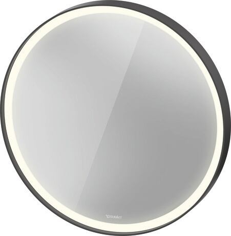 Mirror, LC7375049496000 Graphite Aluminium Matt