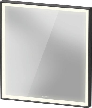 Specchio, LC7380049490000 Alluminio grafite opaco