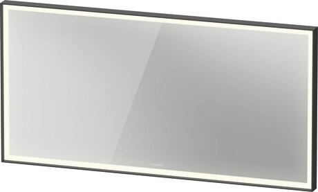 Zrcadlo, LC7384049490000 grafitový hliník Matná