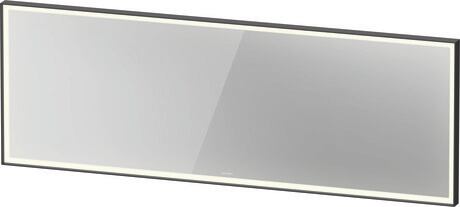 Spejl, LC7387049490000 Grafit aluminium Mat