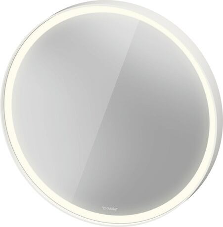 Mirror, VT7090018186000 White aluminum Matt