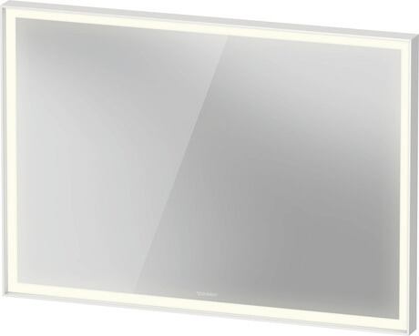 Mirror, VT7098018186000 White aluminum Matt
