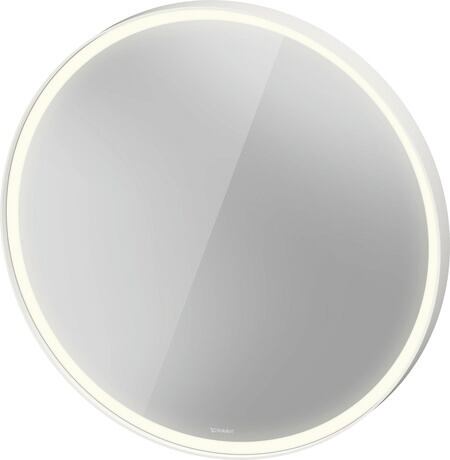 Mirror, VT7376018180000 White aluminum Matt
