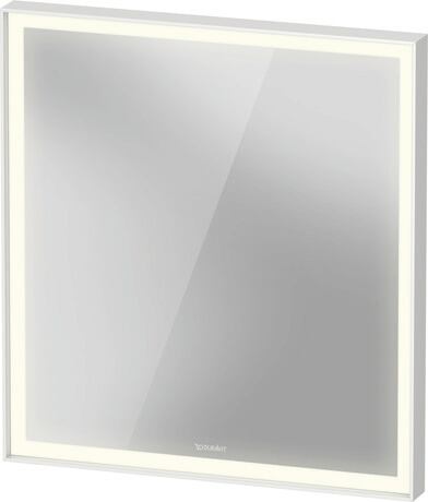Spiegel, VT7380018180000 Wit aluminium Mat