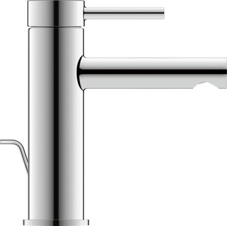 Miscelatore monocomando per lavabo M FreshStart, CE1021001010 Cromo, Portata (3 bar): 4,5 l/min, con salterello