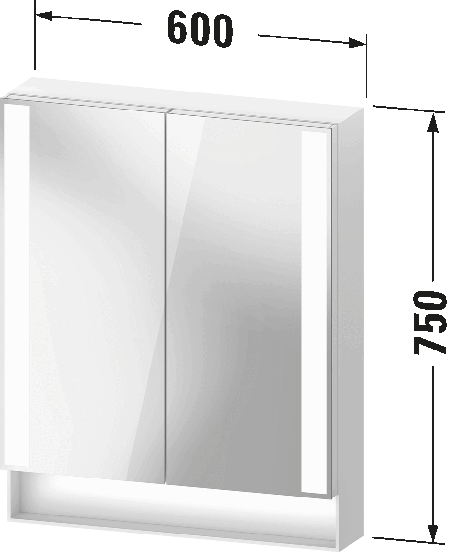 Mirror cabinet, QA7150