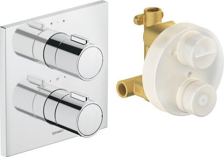 Thermostatic concealed installation set, TH4200007