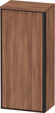 Semi-tall cabinet, VT1355L7979701G Hinge position: Left, Walnut Matt, Decor, Handle Graphite Aluminium