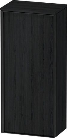 Semi-tall cabinet, VT1355R1616701G Hinge position: Right, Black oak Matt, Decor, Handle Graphite Aluminium