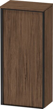 Semi-tall cabinet, VT1355R2121601G Hinge position: Right, Walnut dark Matt, Decor, Handle Graphite Aluminium