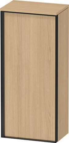 Semi-tall cabinet, VT1355R3030701G Hinge position: Right, Natural oak Matt, Decor, Handle Graphite Aluminium