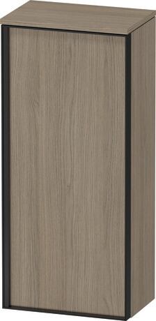 Semi-tall cabinet, VT1355R3535701G Hinge position: Right, Oak terra Matt, Decor, Handle Graphite Aluminium