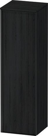 Semi-tall cabinet, VT1356R1616701G Hinge position: Right, Black oak Matt, Decor, Handle Graphite Aluminium