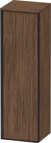 Semi-tall cabinet, VT1356R2121601G Hinge position: Right, Walnut dark Matt, Decor, Handle Graphite Aluminium