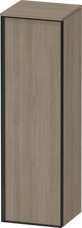 Semi-tall cabinet, VT1356R3535601G Hinge position: Right, Oak terra Matt, Decor, Handle Graphite Aluminium