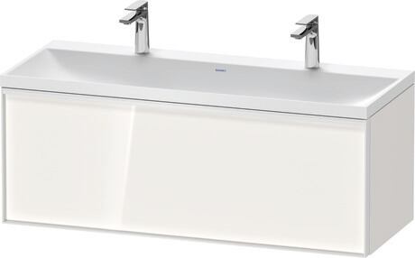 c-bonded set wall-mounted, VT4289O2222000W White High Gloss, Decor, Handle White