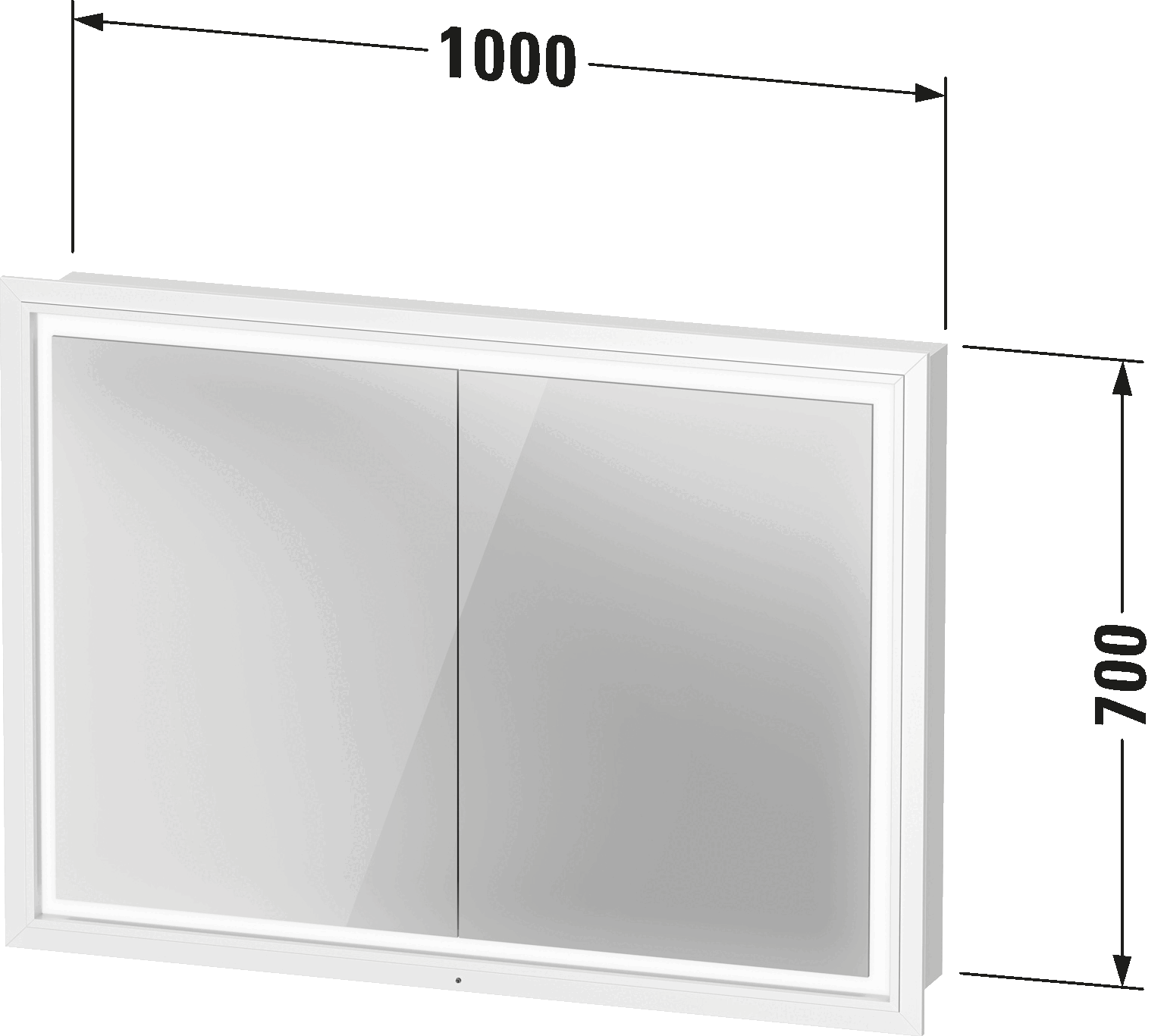 Mirror cabinet, LC7652