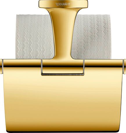 Toilet paper holder, 0099403400 Gold Polished