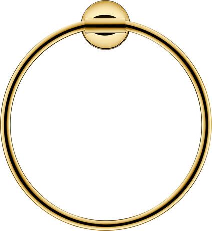 Towel ring, 0099473400 Gold Polished