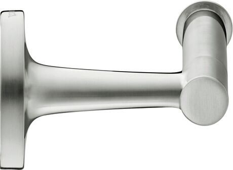 Toilet paper holder, 0099377000 Stainless steel Brushed