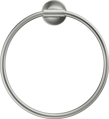 Towel ring, 0099477000 Stainless steel Brushed