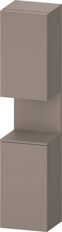 Tall cabinet, QA1346R43437010 Hinge position: Right, Basalte Matt, Decor, Niche lighting Integrated