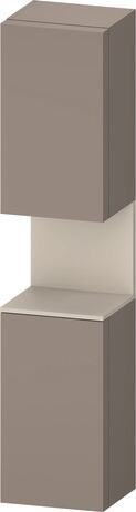 Tall cabinet, QA1346R83437010 Hinge position: Right, Basalte Matt, Decor, Niche lighting Integrated